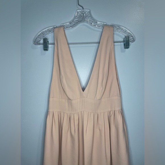 Jill by Jill Stuart BHLDN Blush Pink Dress Bridesmaid Daphne Gown Wedding Size 2 - Picture 16 of 16